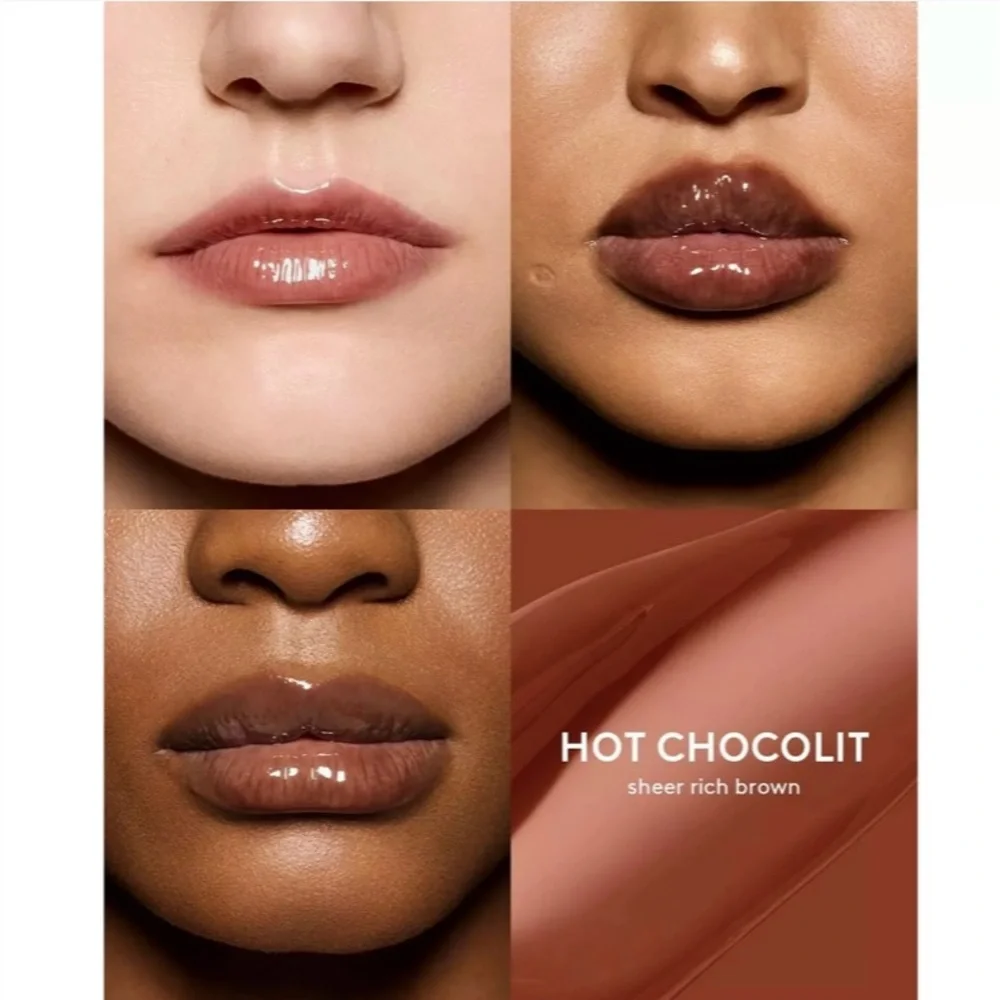 NIB Fenty Beauty Gloss Bomb Heat - Hot Chocolit